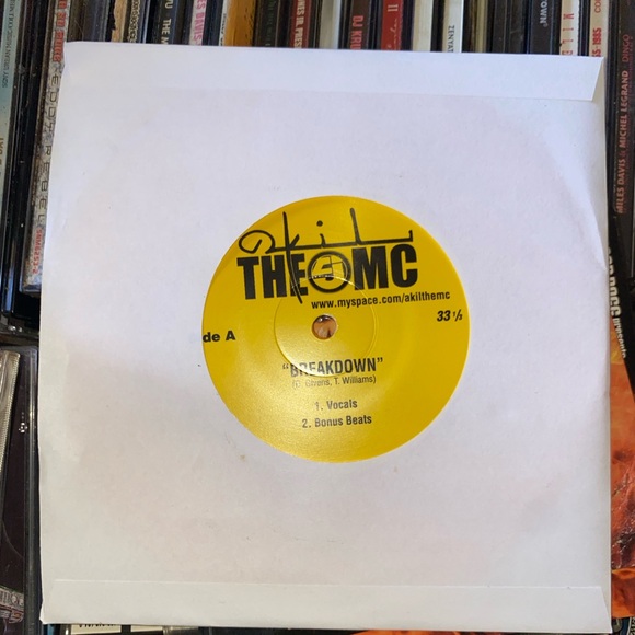 Jurassic 5 akil the mc breakdown 7" vinyl L.A. HILL records new
Orange THE MC - Picture 3 of 3